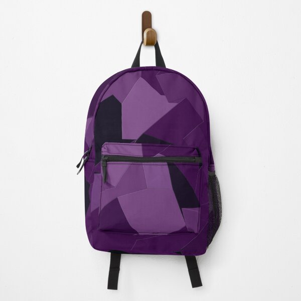 Artikelvorschau, Geometrie Hexagon Lila und Schwarz Low-Poly-Muster entworfen und verkauft von OnigiriDoctor.