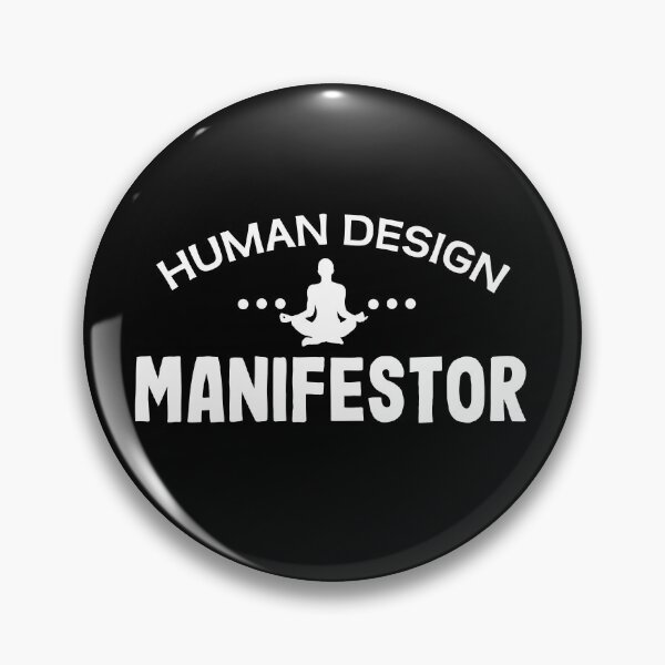 Item preview,  Human design manifestor black designed and sold by PurrfectCorner.