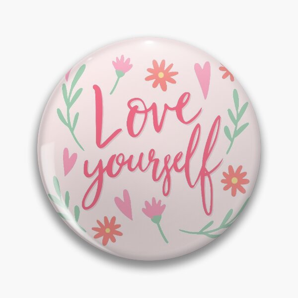 Item preview, love yourself more than anything lettering designed and sold by Sya Prints.