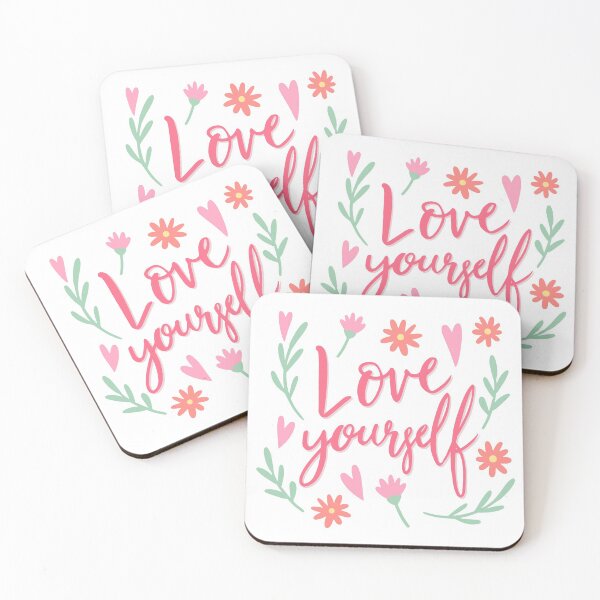 Item preview, love yourself more than anything lettering designed and sold by Sya Prints.
