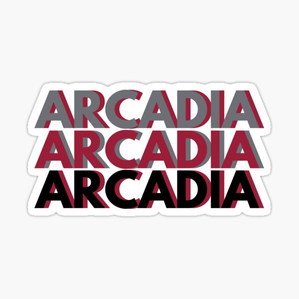 Triple ARCADIA Sticker