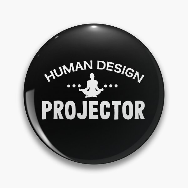 Item preview, Human design projector black designed and sold by PurrfectCorner.