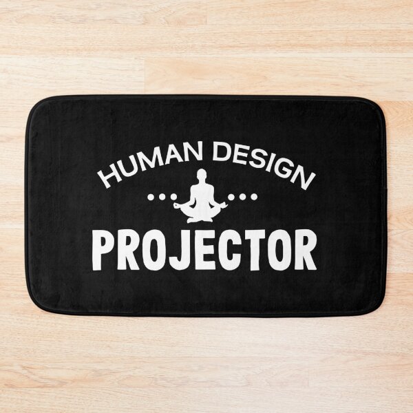 Item preview, Human design projector black designed and sold by PurrfectCorner.