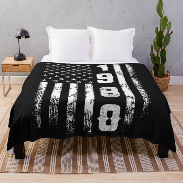 Item preview, Funny Birthday America Flag Legend Awesome Epic Since 1980 designed and sold by angelabeulah.