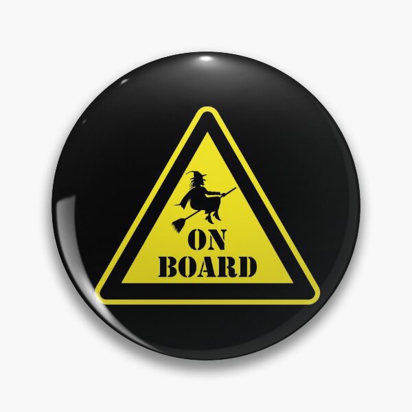 Item preview, Witch on Board Sign designed and sold by meicha.