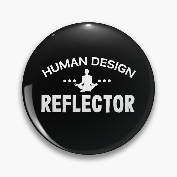 Item preview,  Human design reflector black designed and sold by PurrfectCorner.