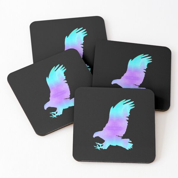 Item preview, Blue Purple Galaxy Eagle designed and sold by FaithAndForest.