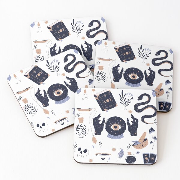 Item preview, hand drawn esoteric elements collection designed and sold by Sya Prints.