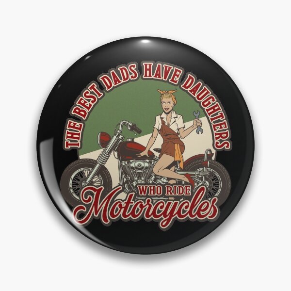 Item preview, The Best Dads Have Daughters Who Ride Motorcycles designed and sold by SHDigital.