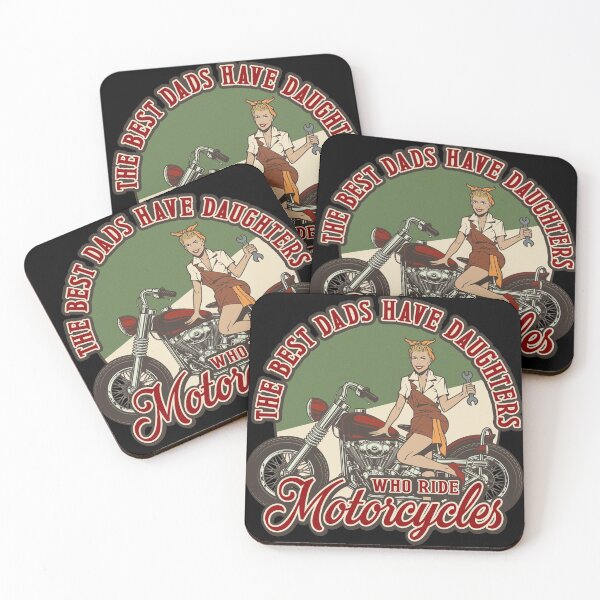 Item preview, The Best Dads Have Daughters Who Ride Motorcycles designed and sold by SHDigital.