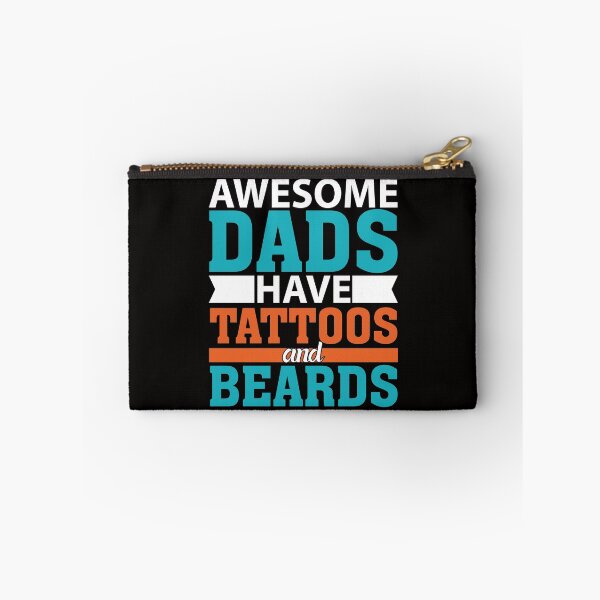 Item preview, Awesome Dads Have Tattoos And Beards designed and sold by verdecuddly.