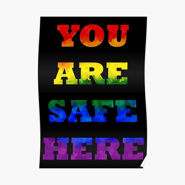 Safe Space Poster V. 1 Poster