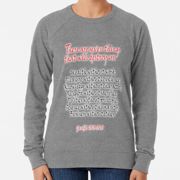 Seven Principles Sweatshirts Hoodies Redbubble