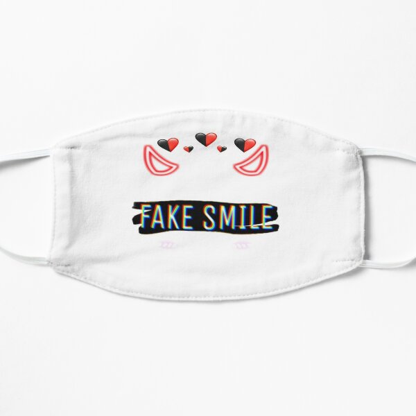 Fake Smile Face Masks | Redbubble