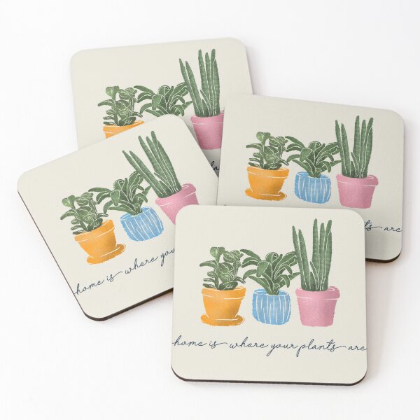 Item preview, Home is Where Your Plants Are Plant Lover Design designed and sold by Savannah James.