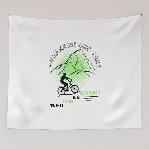 Item preview, Why do I drive with AKKU? Because I'm able to do it! E bike designed and sold by Shirtflyer.