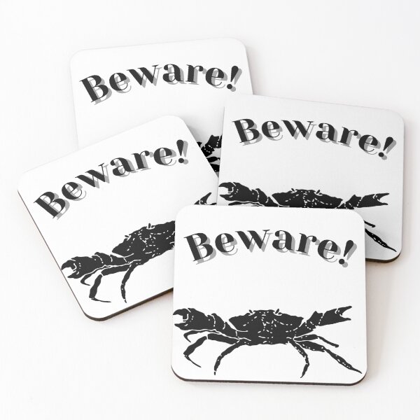 Item preview, Beware for the crabs! designed and sold by Bossmommy84.