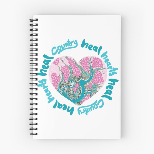 Item preview, heal us - blue words designed and sold by Kahlie-lockyer.