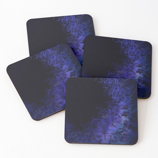 Item preview, Abstract geometric dark blue print. designed and sold by UVI-CA.