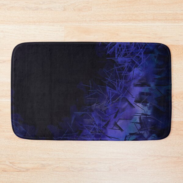 Item preview, Abstract geometric dark blue print. designed and sold by UVI-CA.