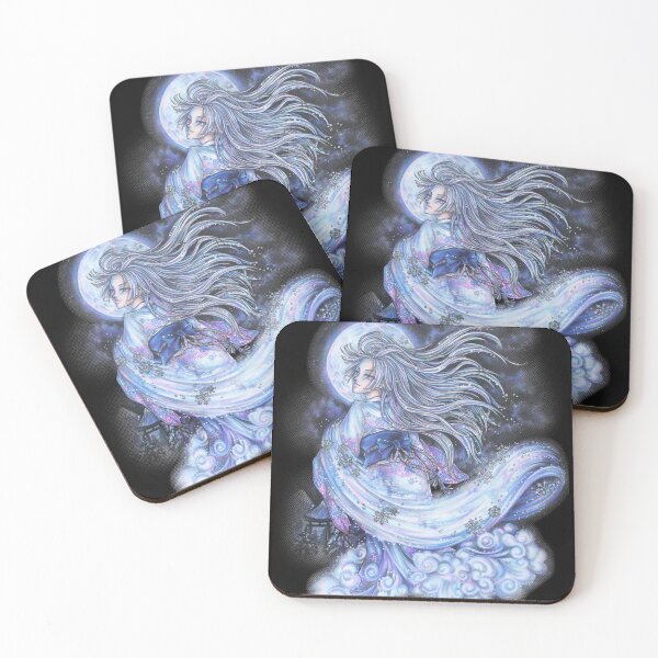 Item preview, Yuki Onna - the japanese snowwoman designed and sold by ZadzeneaArt.