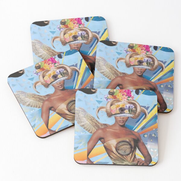 Item preview, Space Woman collage designed and sold by Oliva-Collage.