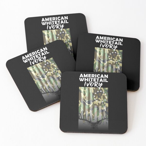 Item preview, American Whitetail Camo Flag designed and sold by cayennecrazy.