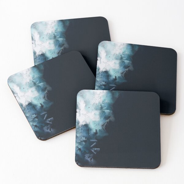 Item preview, Abstract geometric dark blue print. designed and sold by UVI-CA.