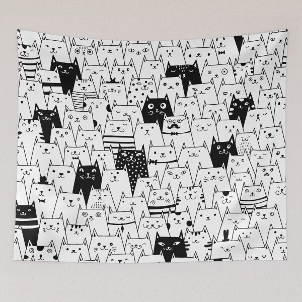 Item preview, Various cat facial expressions designed and sold by kims-club.