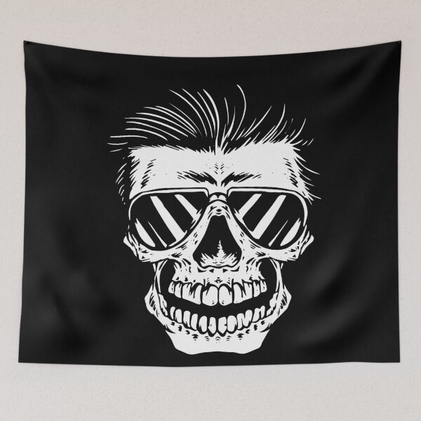 Item preview, Skulls of Anarchy - Elvis designed and sold by PosterpartyCo.