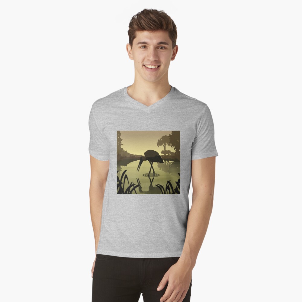 Item preview, V-Neck T-Shirt designed and sold by Claudiocmb.