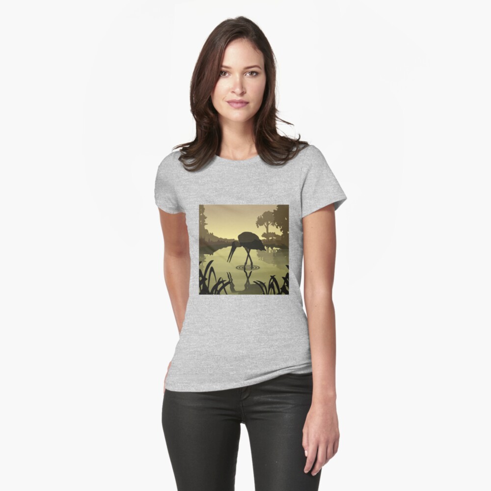 Item preview, Fitted T-Shirt designed and sold by Claudiocmb.