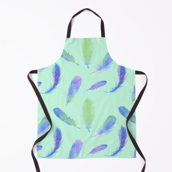 Item preview, Green and Blue Feathers designed and sold by FaithAndForest.