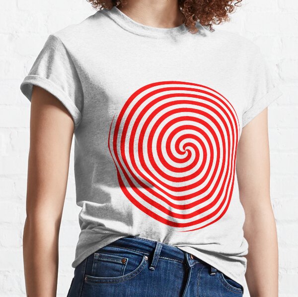 Hypnotic Spiral Pattern Classic T-Shirt