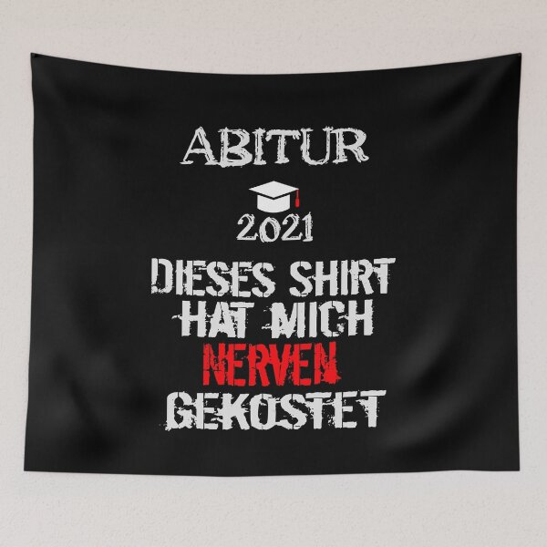 Item preview, Abitur 2021- This shirt annoyed me designed and sold by Shirt-Designs.
