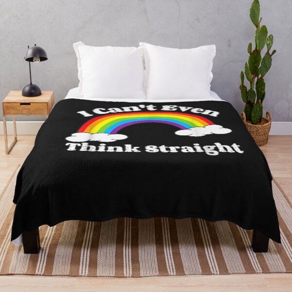 Item preview, I Cant Even Think Straight LGBT Gay Pride Month LGBTQ designed and sold by angelabeulah.