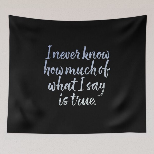 Item preview, I never know how much of what I'm saying is true designed and sold by x1brett.