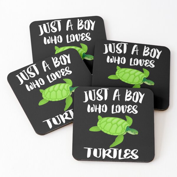Item preview, Just A Boy Who Loves Sea Turtles Ocean Animal Gift designed and sold by Marguritesuzy.