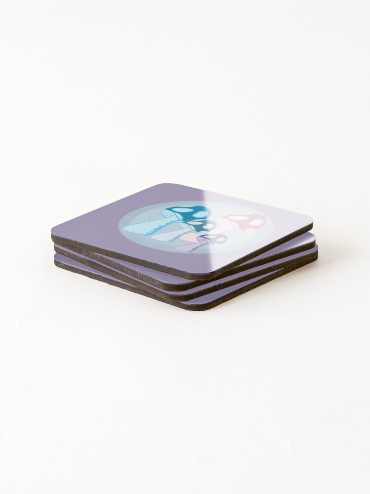 Thumbnail 4 of 5, Coasters (Set of 4), Mushy Mushroom designed and sold by Raelynn-Ruddell.