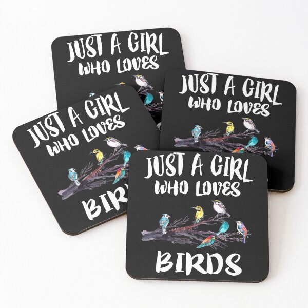 Item preview, Just A Girl Who Loves Birds Birding Bird Watching Gift designed and sold by Marguritesuzy.