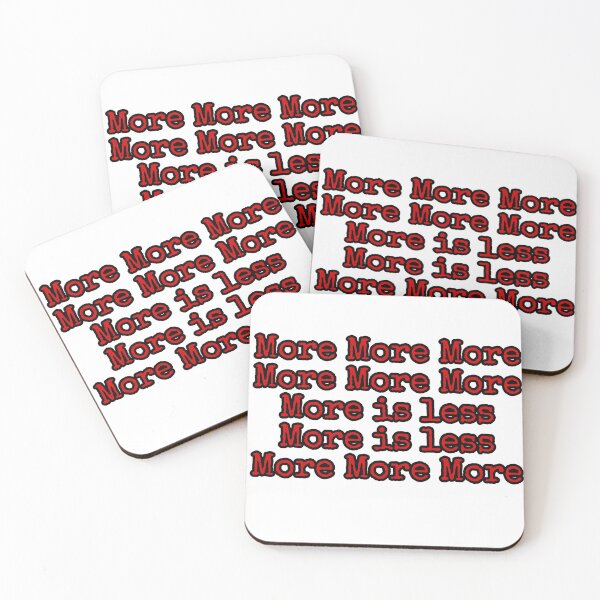 Item preview, More is less designed and sold by weekrust.
