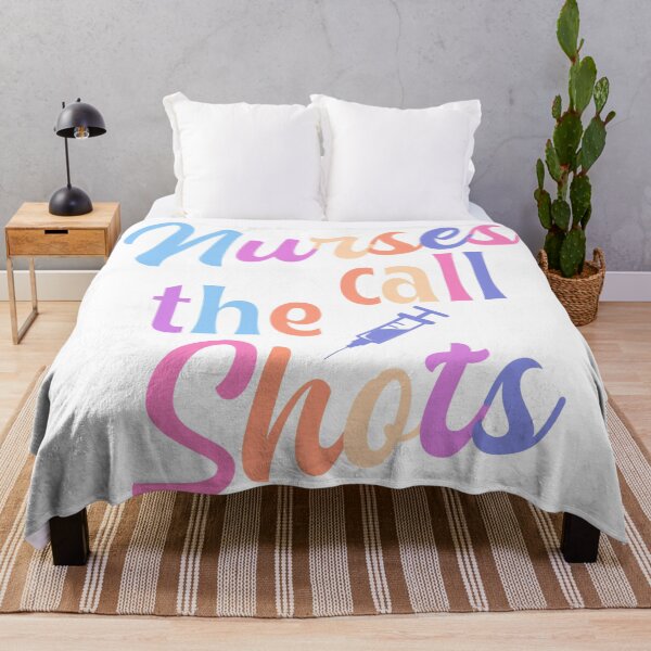 Item preview, nurse call the shots - nurse gift/present (color) #1 designed and sold by PickaSticka.