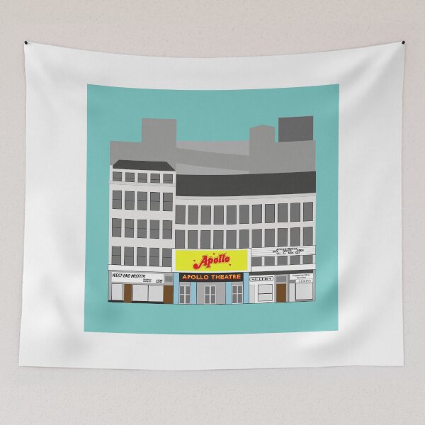 Item preview, Glasgow Apollo Building Seafoam designed and sold by Tikicatdesign.