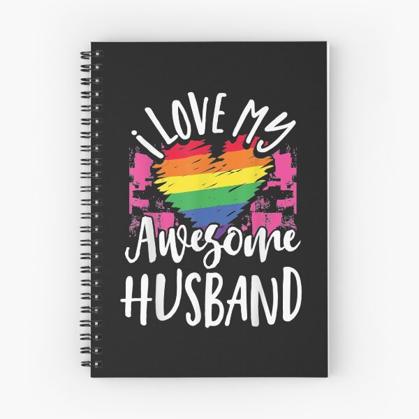 Item preview, I Love my Awesome Husband Gay Couple Matching designed and sold by angelabeulah.