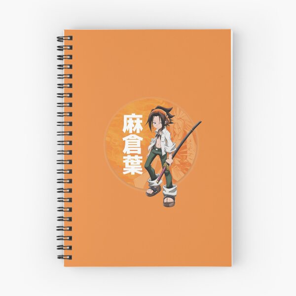 Item preview, Yoh Asakura Shaman King with amidamaru and japanese text designed and sold by AnimeNations.