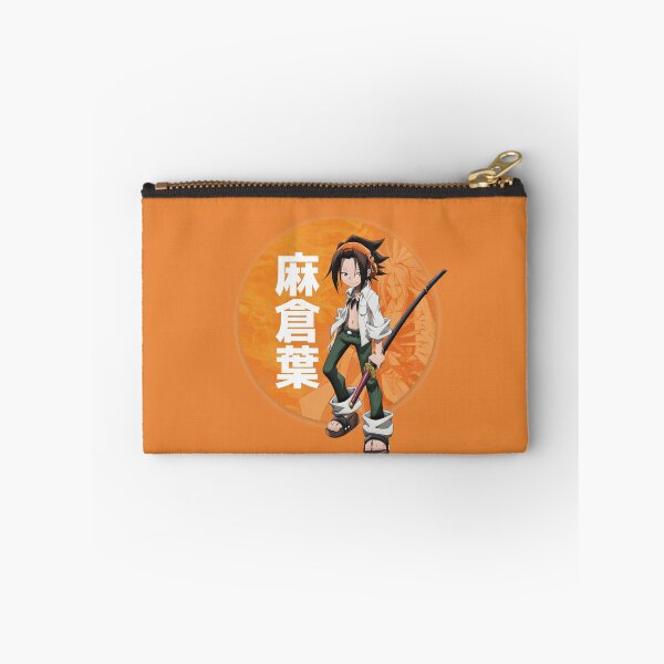 Item preview, Yoh Asakura Shaman King with amidamaru and japanese text designed and sold by AnimeNations.