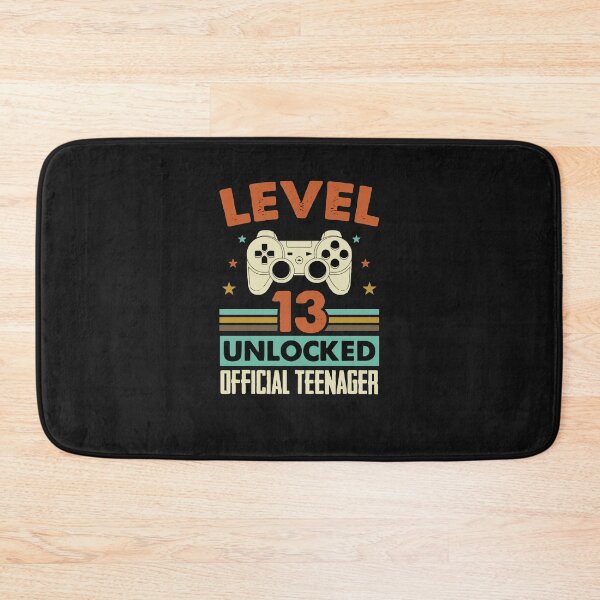 Item preview, level 13 unlocked official teenager 13th birthday designed and sold by whatsyokidswear.
