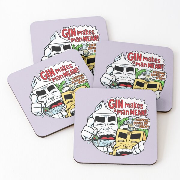 Item preview, Milk & Cheese_ Gin Makes a Man Mean  designed and sold by ForgottenDrea.