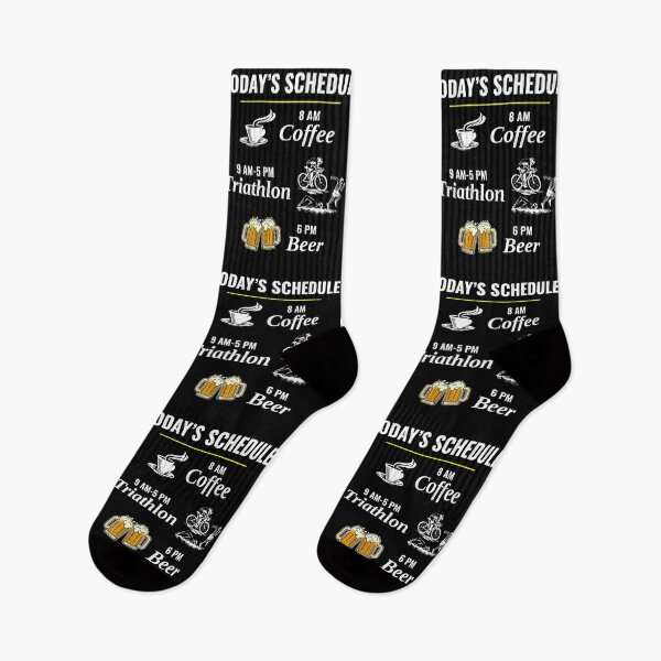 Item preview, Swim Bike Run Triathlon Triathlete Athletics Coffee Beer Funny designed and sold by CuteDesigns1.