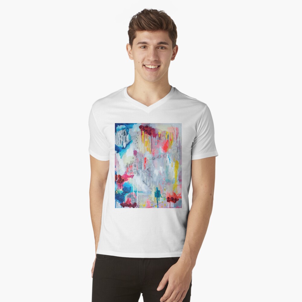 Item preview, V-Neck T-Shirt designed and sold by jemcnair.